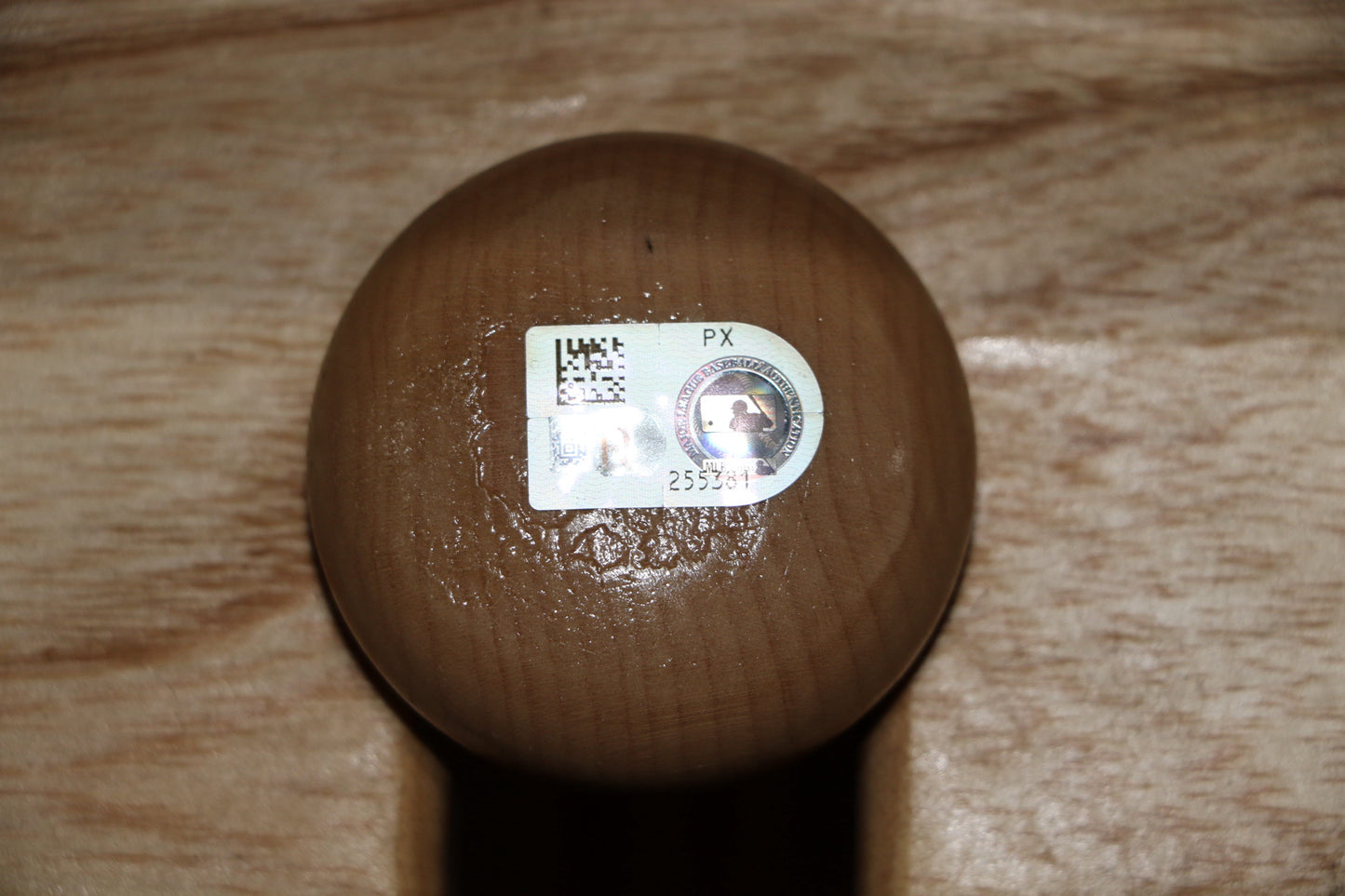 Freddie Freeman 1/1 World Series MVP commemorative signed bat