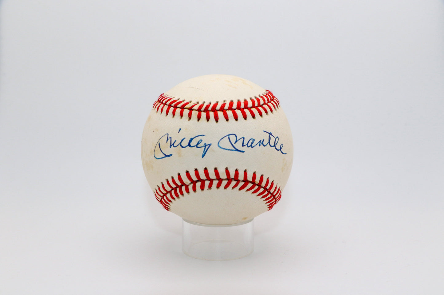 Mickey Mantle Signed Ball