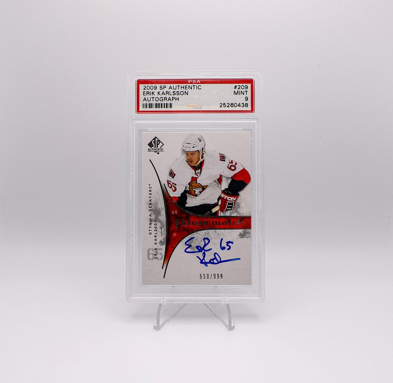 Erik Karlsson Rookie Auto