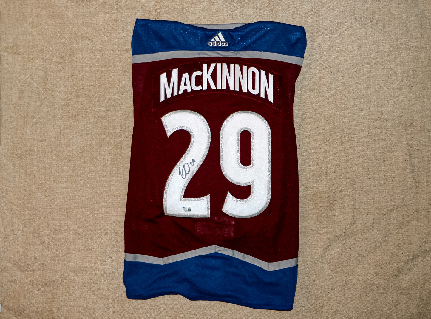 Nathan McKinnon Signed Jersey